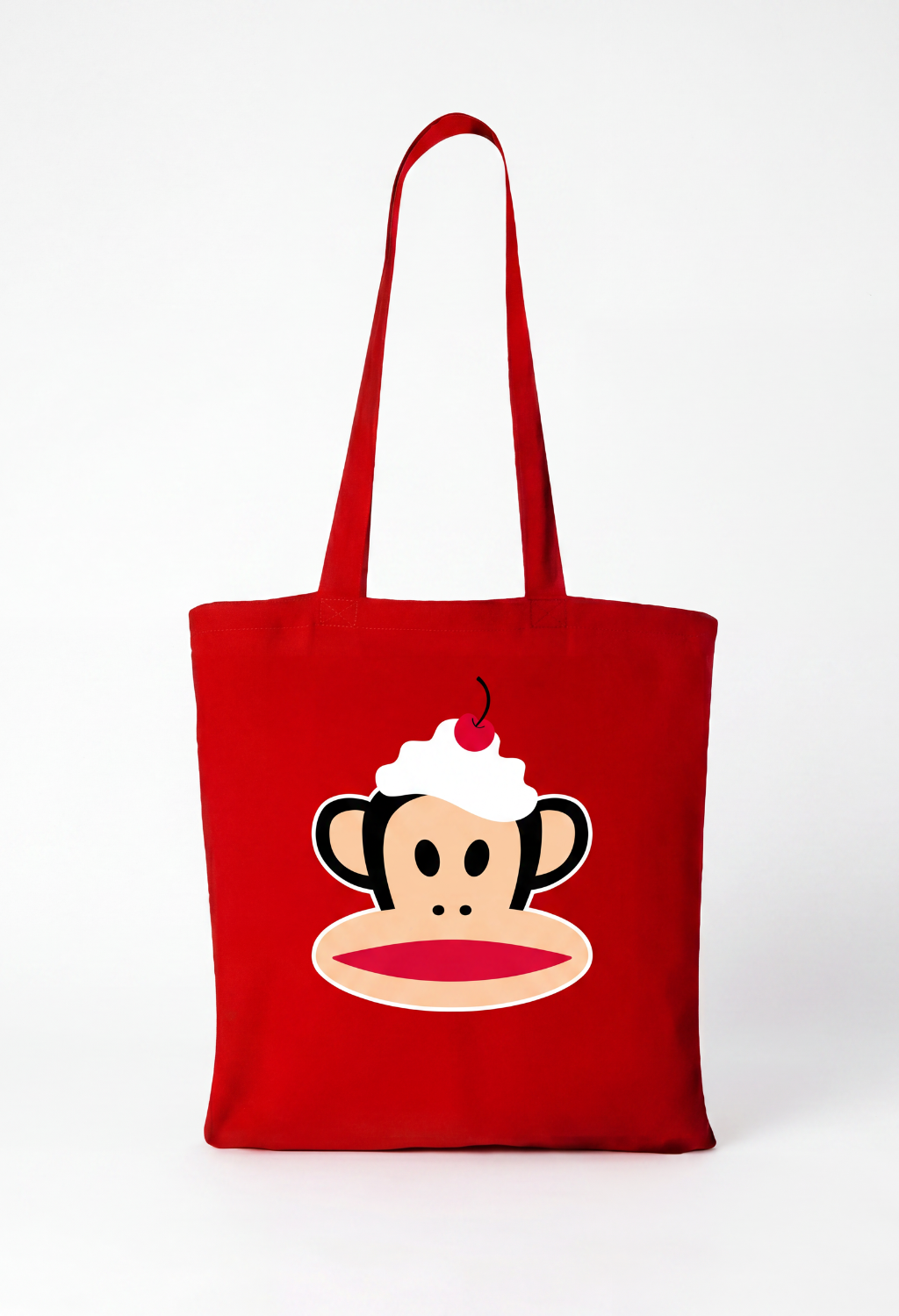 CHERRY TOP TOTE BAG