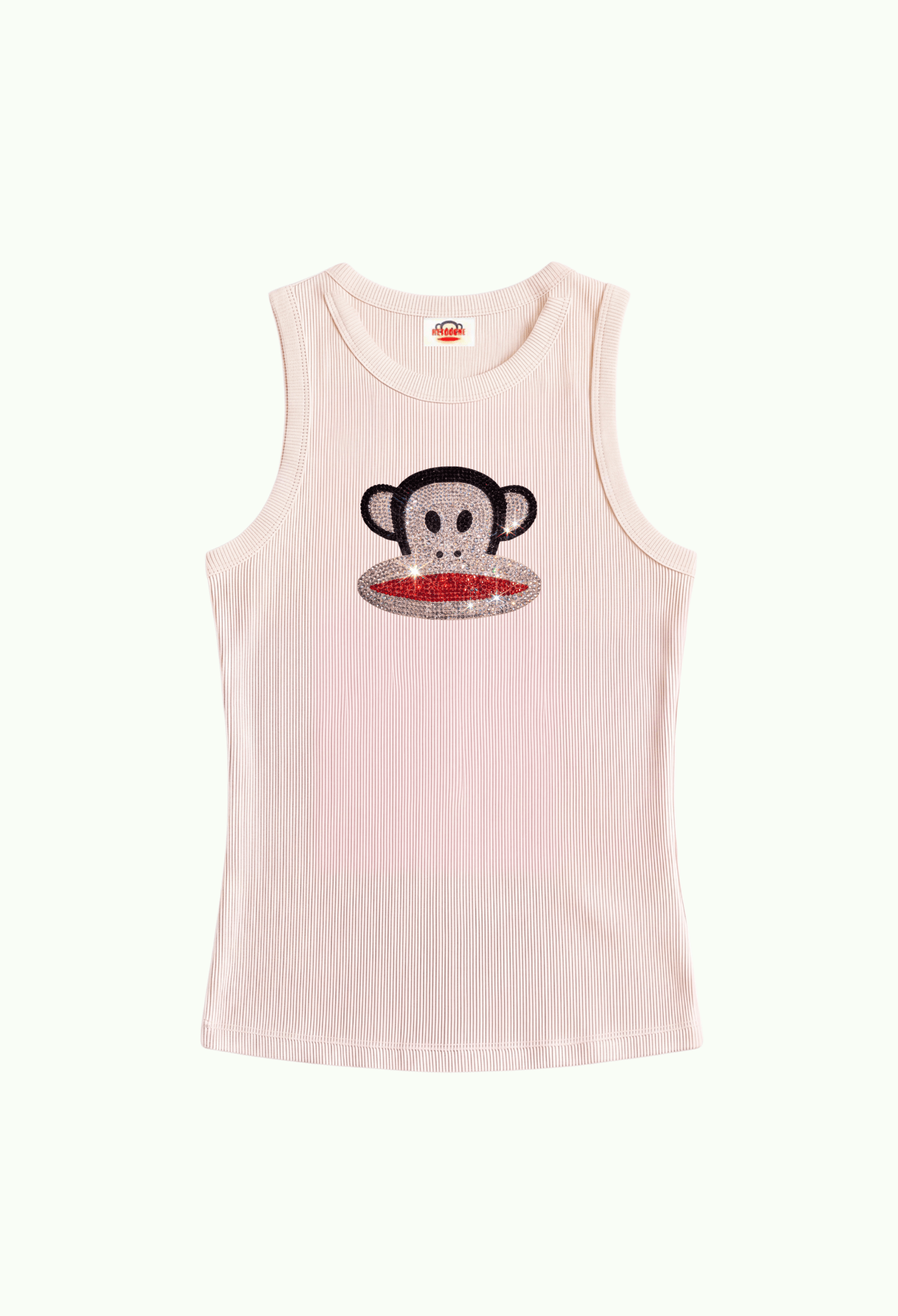 RHINESTONE TANK TOP - Planet Retouche