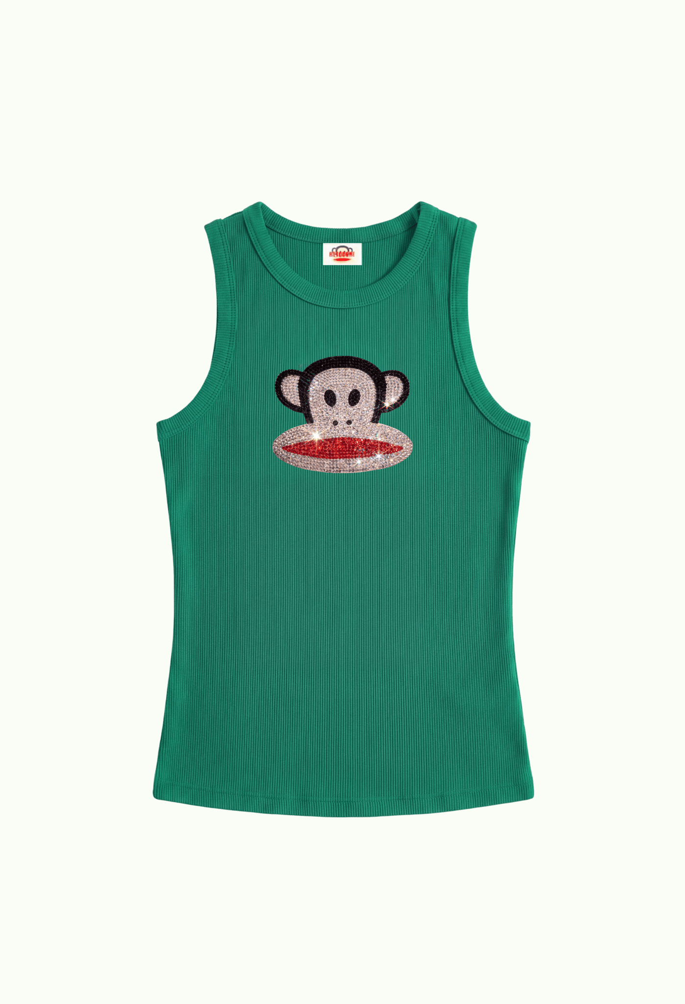 RHINESTONE TANK TOP - Planet Retouche