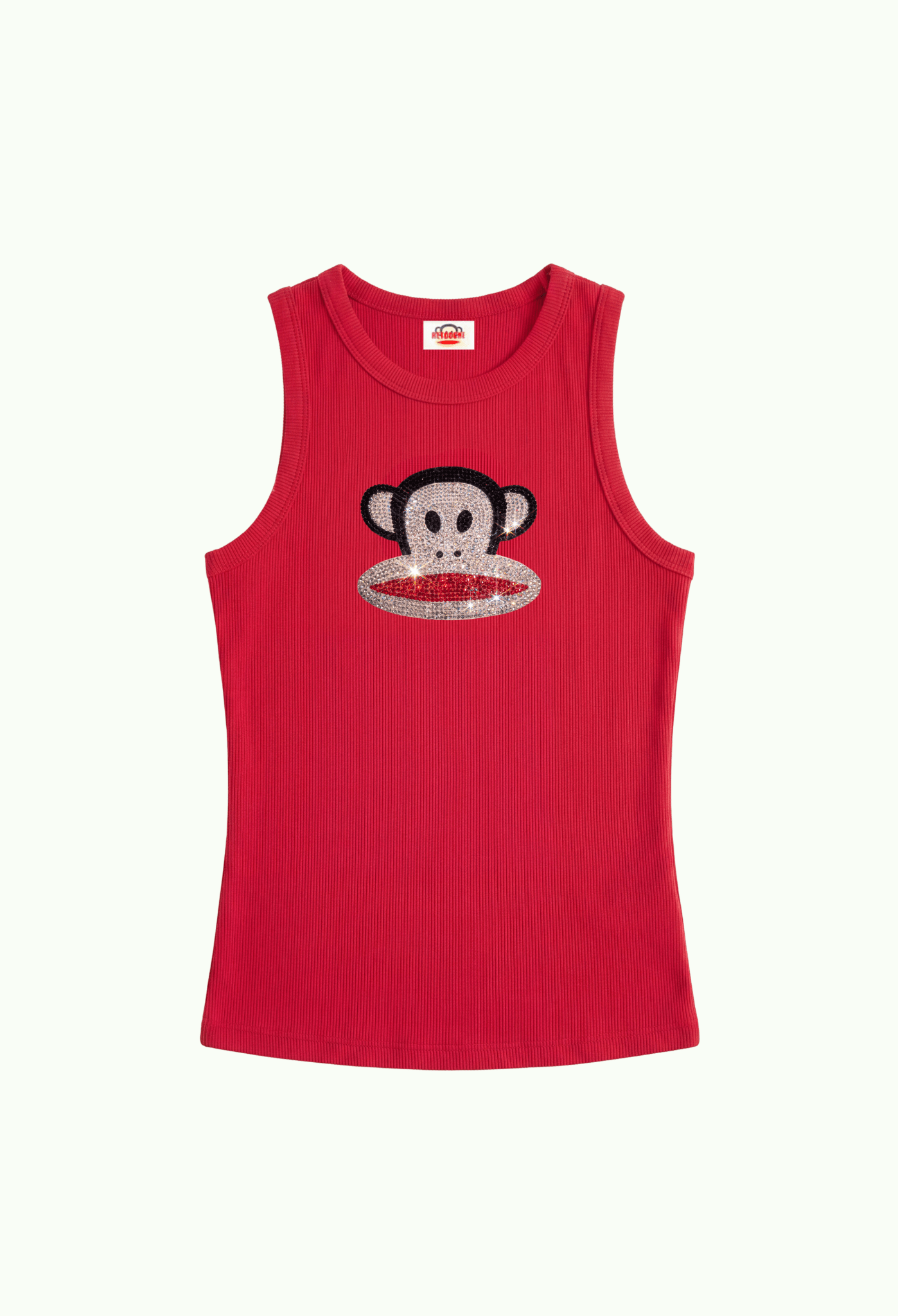 RHINESTONE TANK TOP - Planet Retouche