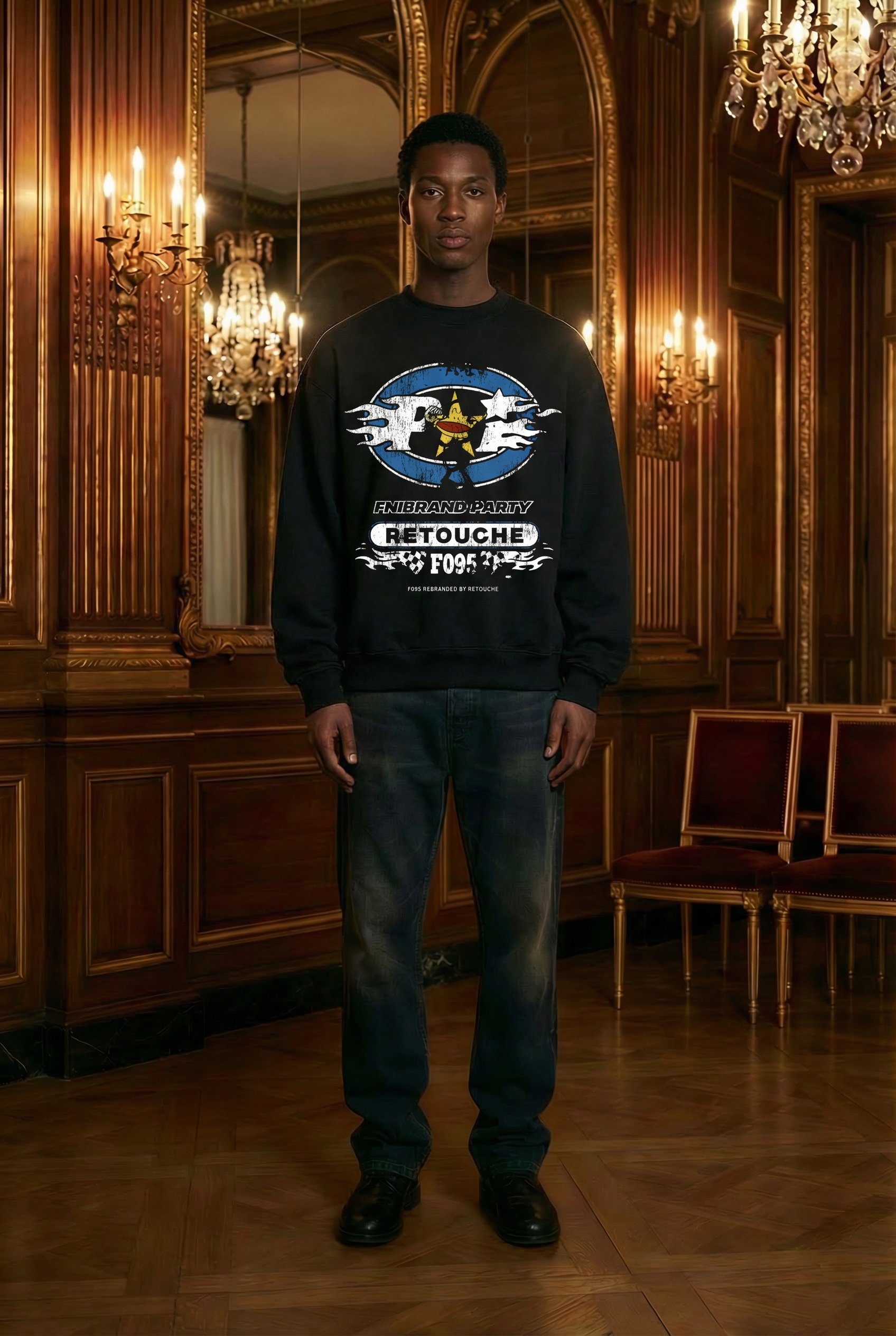 F095 PARTY CREWNECK