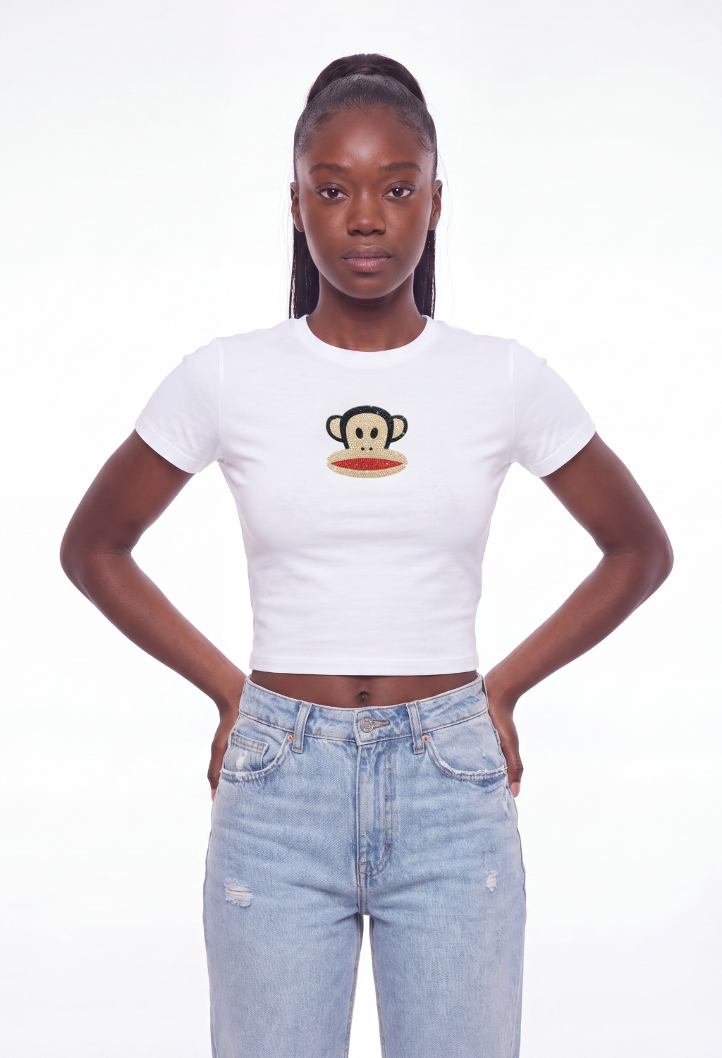 JULIUS CRYSTAL BABY TEE